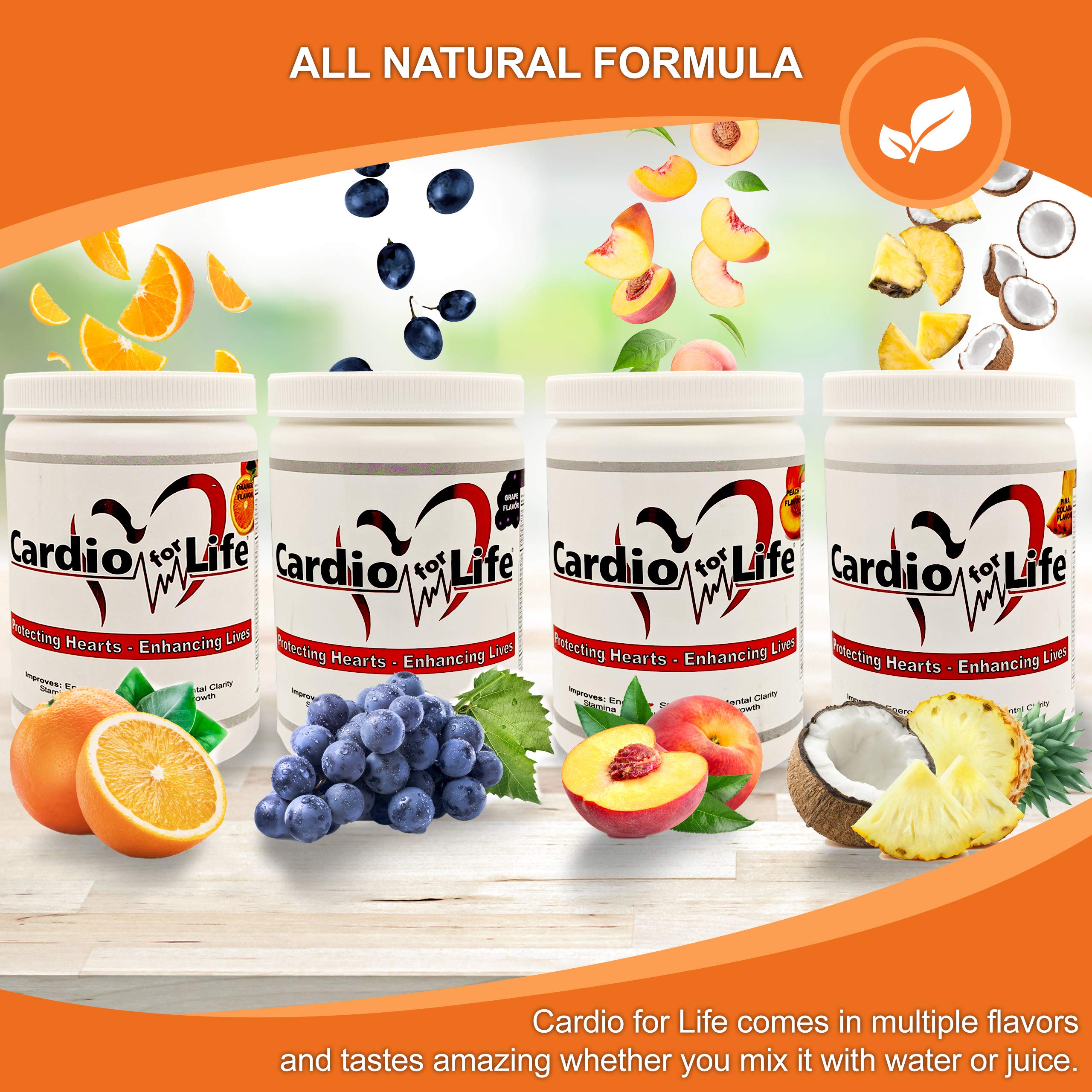 Health Guardian Cardio para la Vida fórmula natural vegana, sin alérgenos.