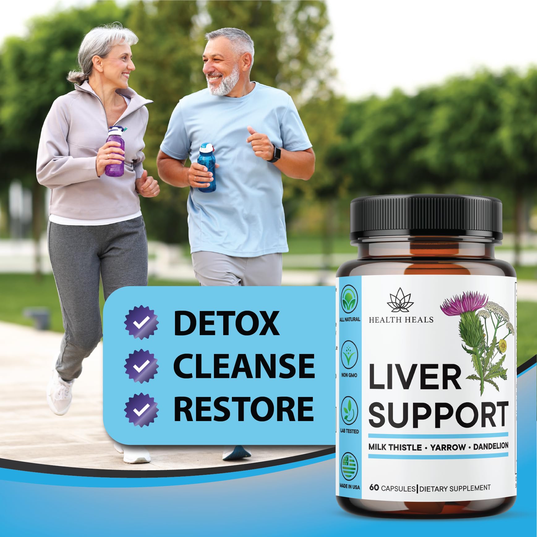 Health Heals berberina mezcla herbal, componente clave de la fórmula