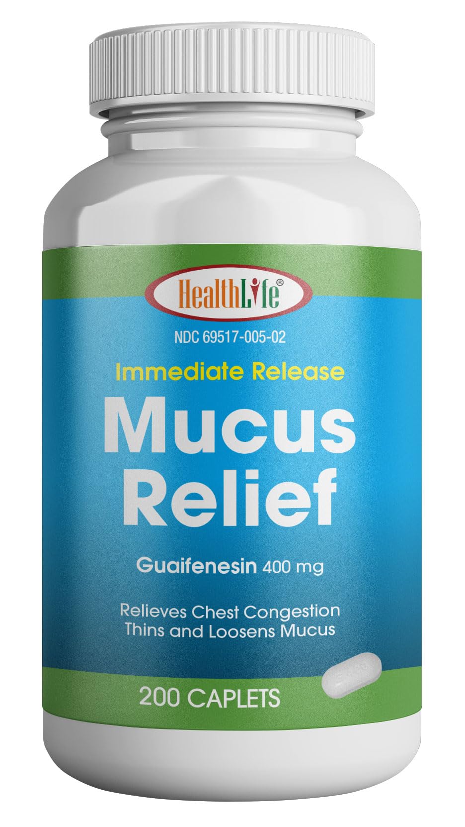 HEALTH LFE: tableta 400 mg, alivio rápido de mucosidad