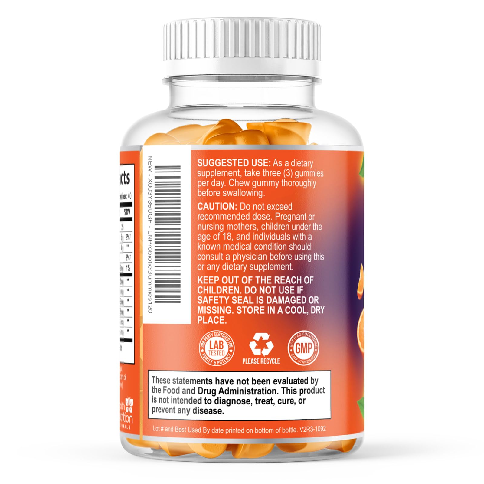 Health Nutrition Naturals gominolas-probioticas-uso-diario-adultos: opción conveniente para cuidar el sistema digestivo.