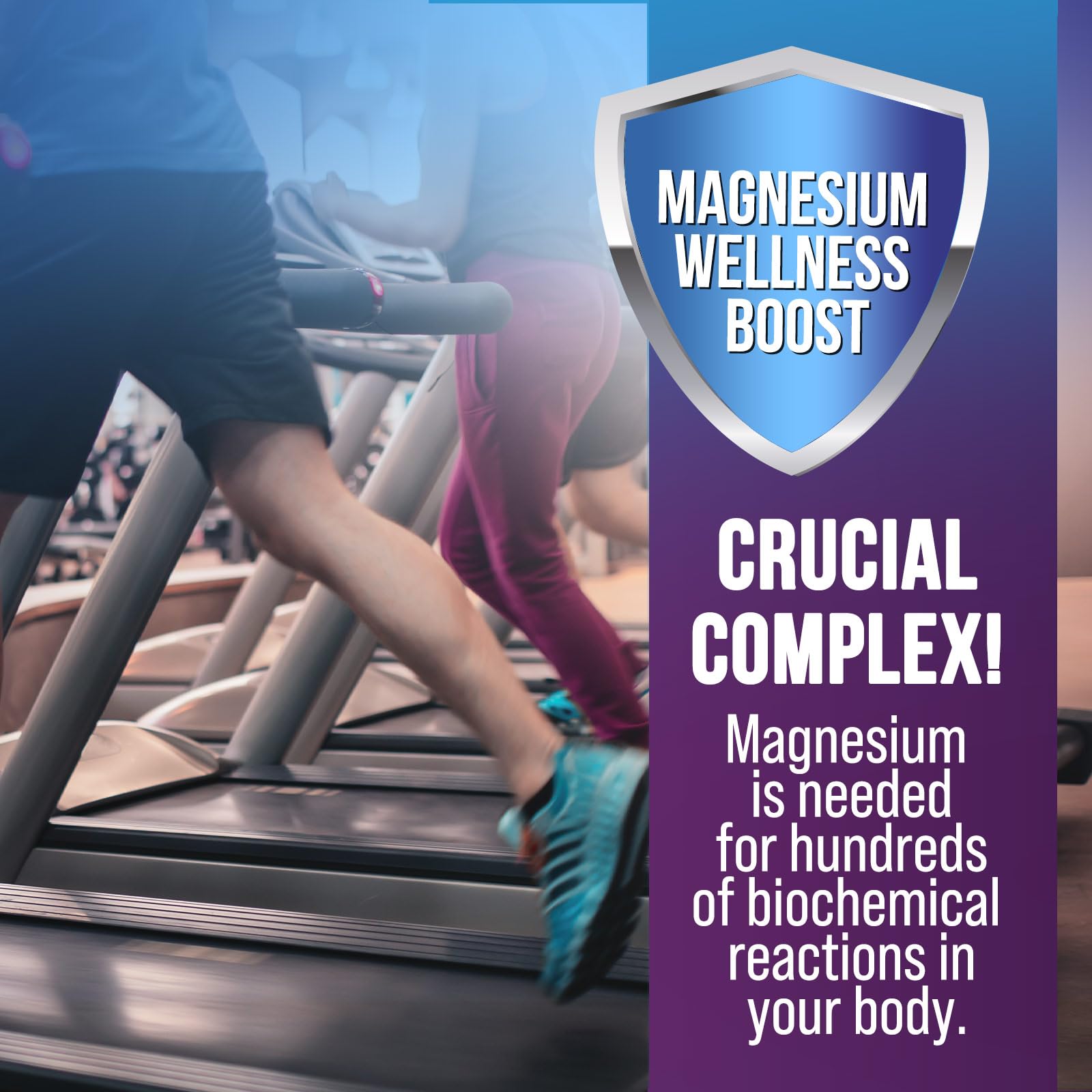 Health Nutrition Naturals Magnesio Complex etiqueta informativa muestra uso diario.