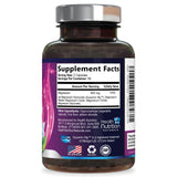 Health Nutrition Naturals Magnesio Complex frasco de 120 cápsulas lista para semanas.