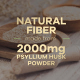 Health Nutrition Naturals Psyllium Husk Capsules para dietas sin OGM.
