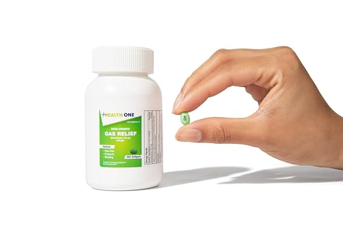 HEALTH ONE Cápsulas blandas para gases; ideal durante viajes
