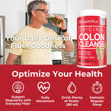 Health Plus Colon Cleanse cáscara de psyllium, fuente natural de fibra