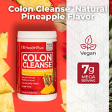 Health Plus Colon Cleanse: polvo sabor piña, sabor agradable para batidos