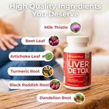 Health Plus Desintoxicación Hepática cardo mariano: apoyo herbal