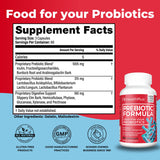 Health Plus Prebiotic Formula, etiqueta visible, información clara del producto