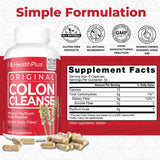 Health Plus psyllium-husk-capsulas: la fibra natural para movimientos intestinales suaves.