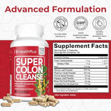 Health Plus Super Colon Cleanse: cápsulas que favorecen la regularidad intestinal diaria.