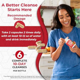 Health Plus Super Colon Cleanse empaque: formato conveniente para tu rutina.