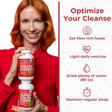 Health Plus Super Colon Cleanse información del producto: lista de ingredientes para referencia rápida.