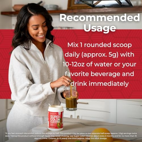 Health Plus Super Colon Cleanse, ingredientes psyllium y senna, apoyo natural para la regularidad