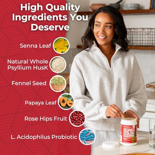 Health Plus Super Colon Cleanse, sin gluten, sin soja ni lácteos