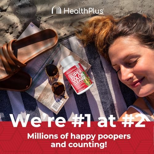Health Plus Super Colon Cleanse: formato práctico para rutinas diarias de bienestar.