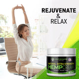 Health Revolution crema árnica cáñamo, cuidado de pies tras la actividad.
