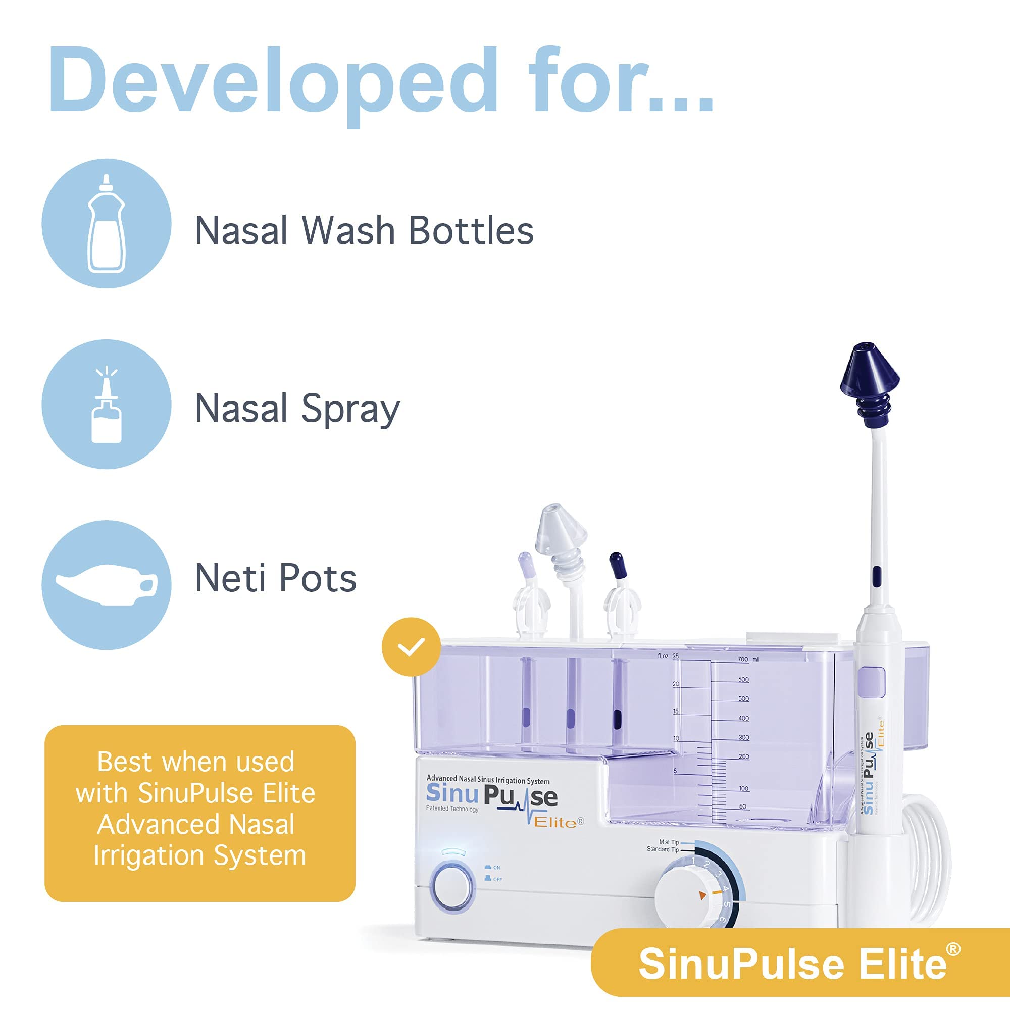 Rutina de higiene nasal segura con SinuAir.