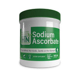 Health Thru Nutrition ascorbato de sodio polvo en bote, fácil de dosificar para uso diario suave.