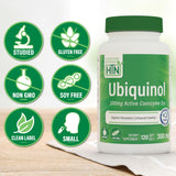Biodisponibilidad avanzada: mejor absorción de ubiquinol frente a otras formas.