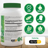 Health Thru Nutrition Curcugreen: etiqueta frontal destacando BCM-95 y fórmula avanzada