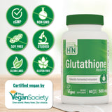 Health Thru Nutrition Glutatión Reducido, proceso fermentado para mayor biodisponibilidad