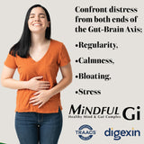 Health Thru Nutrition Mindful GI botella en estante, práctico para la rutina diaria.