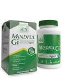 Health Thru Nutrition Mindful GI caja del producto para apoyo digestivo y bienestar.