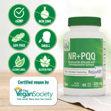 Health Thru Nutrition NAD Activator, etiqueta nutricional clara para planificar dosis.