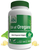 Health Thru Nutrition Aceite de orégano cápsulas mini, para apoyo inmunológico