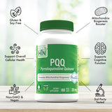 Certificaciones NSF y UL/NPA que respaldan Health Thru Nutrition PQQ.