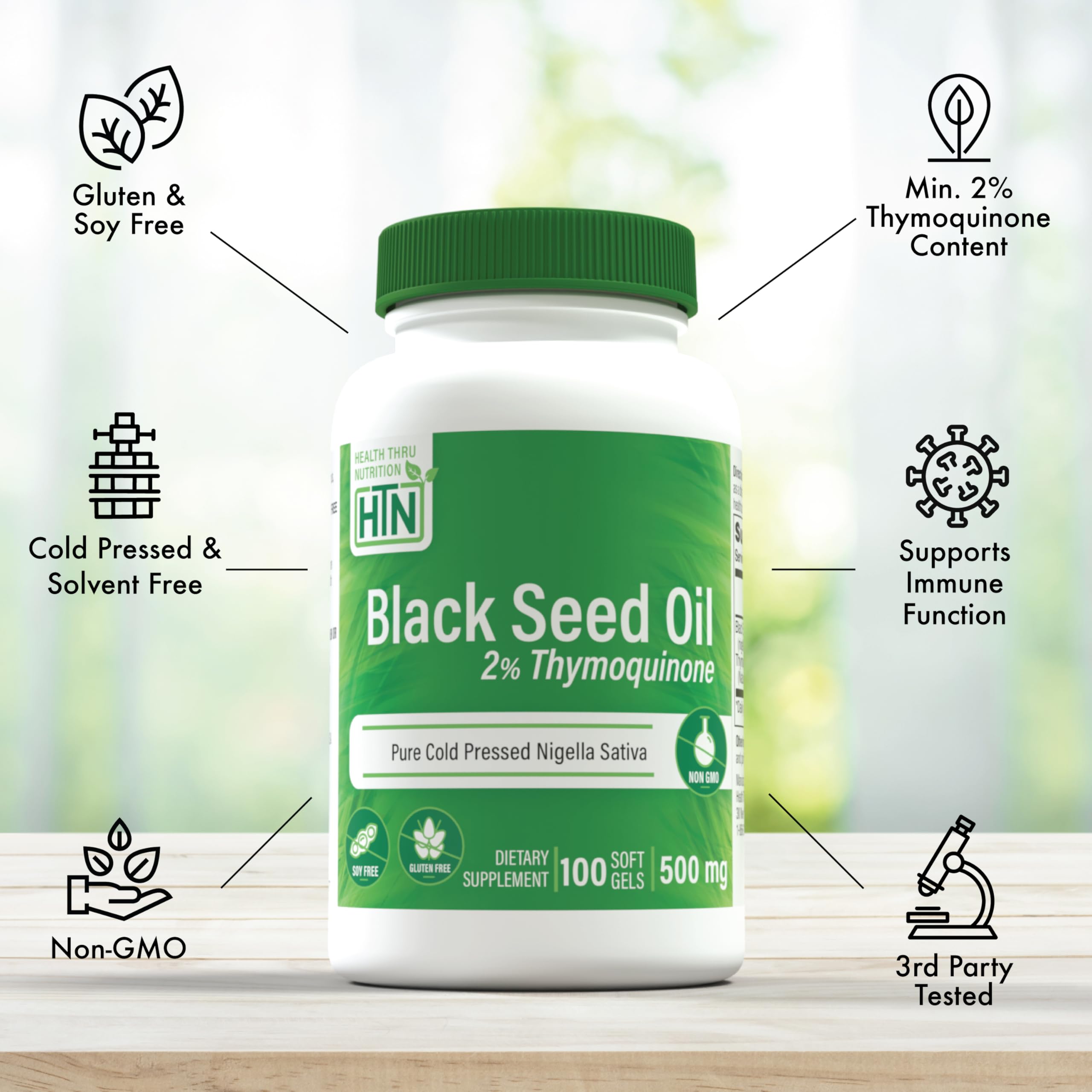 Proceso de prensado en frio en Health Thru Nutrition aceite de semilla negra