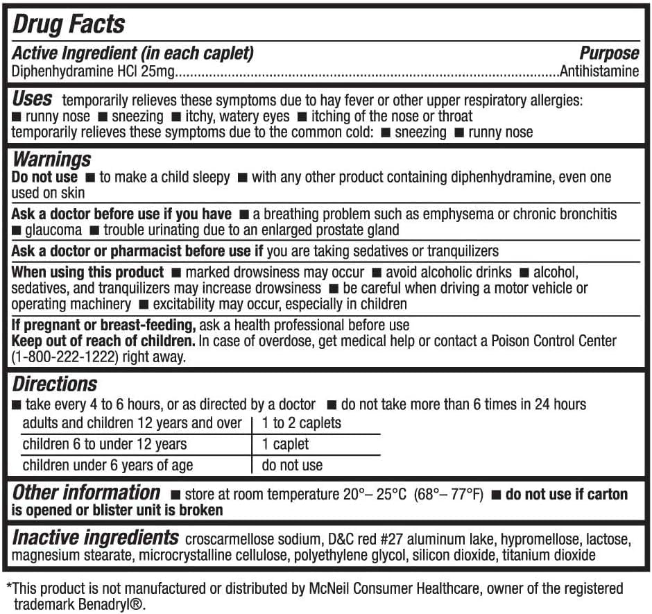 HealthA2Z Allergy Relief cápsulas en primer plano, para alivio rápido de síntomas