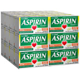 HealthA2Z Aspirina 81 mg recubierta entérica, caja para uso diario cómodo.
