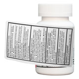 HealthA2Z Bismuth botella con tabletas para viaje.