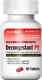 HealthA2Z Descongestionante PE — empaque visible para congestión nasal.