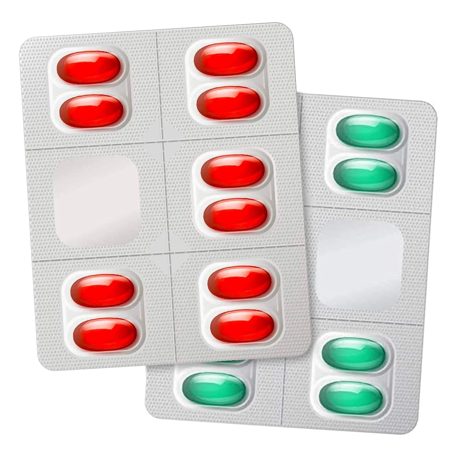 HealthA2Z Día-Noche botella-capsulas-suaves, fácil de tomar en casa.