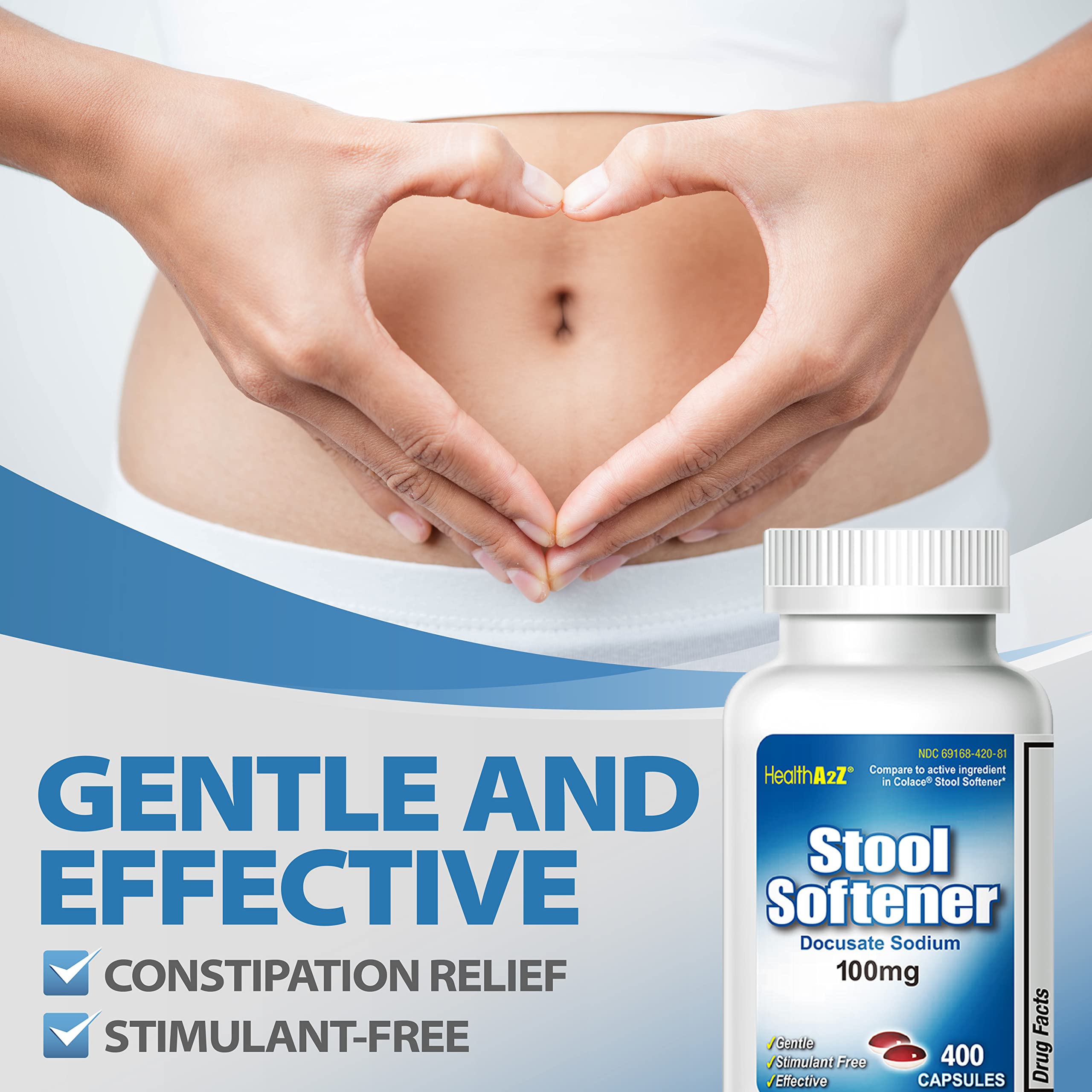 HealthA2Z dosis diaria recomendada para hábitos intestinales consistentes.