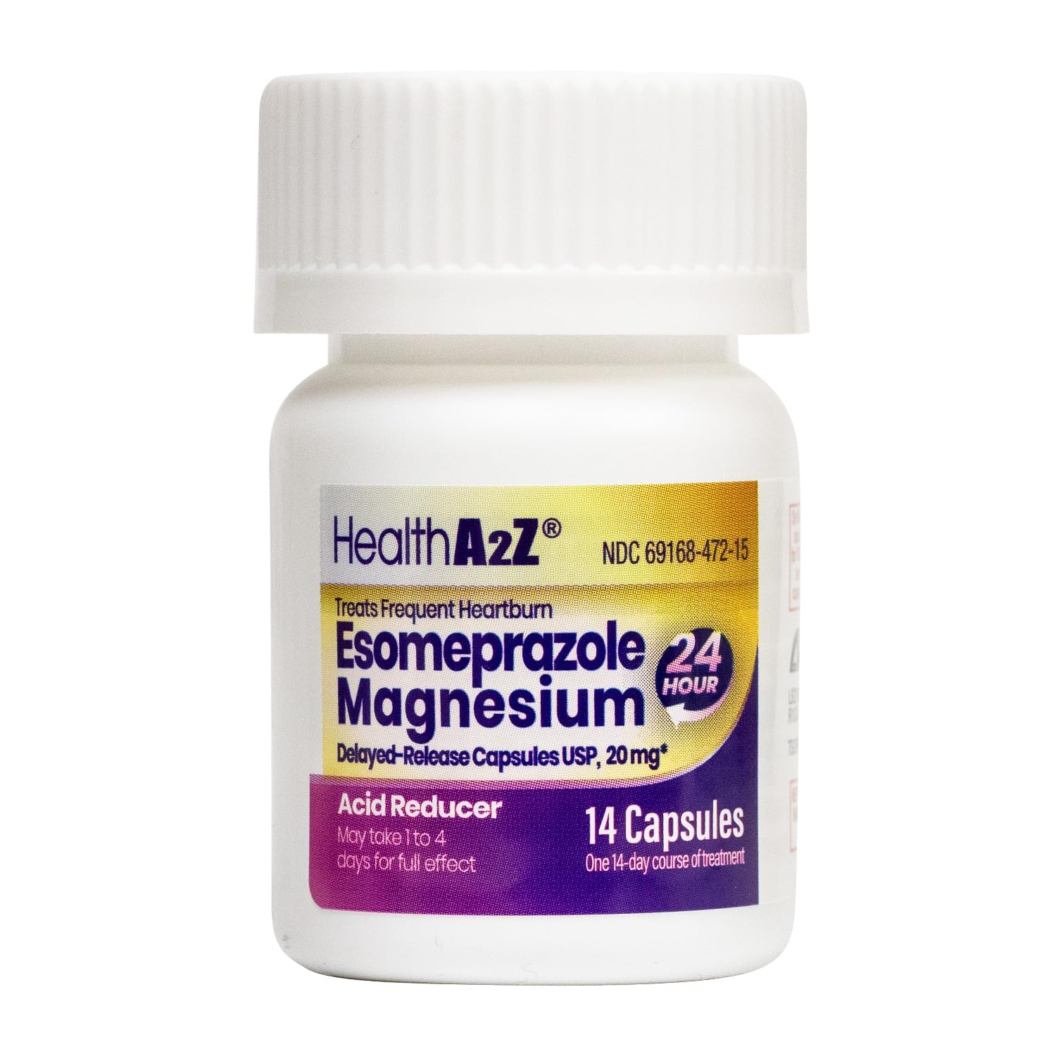 Empaque HealthA2Z Esomeprazol 20 mg, opción asequible para la rutina diaria.