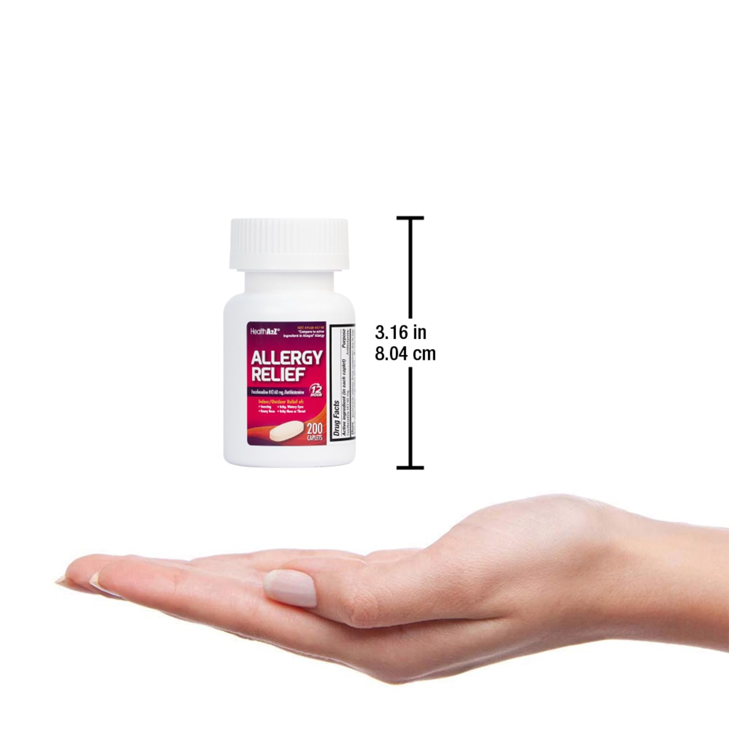 HealthA2Z Fexofenadina 60mg - guía de dosis: instrucciones rápidas