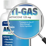 HealthA2Z Gas Relief: cápsulas suaves para aliviar la distensión