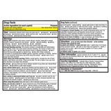 HealthA2Z Ibuprofeno 200 mg, tapa naranja, envase seguro para dolor ocasional.