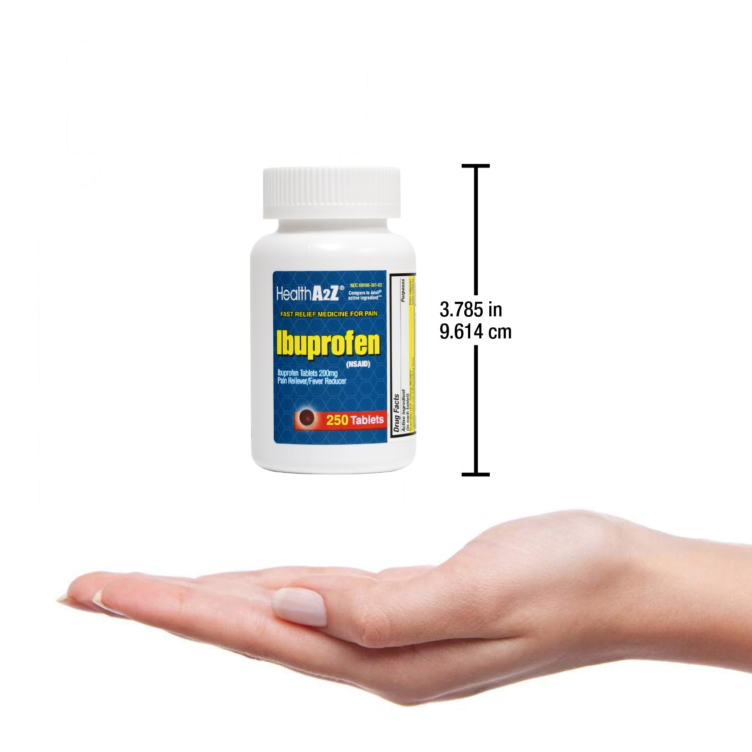 HealthA2Z Ibuprofeno 200 mg dosis recomendada para fiebre suave