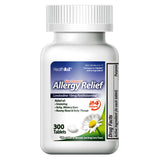 HealthA2Z Loratadina 10 mg, botella para alivio diario de alergias
