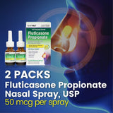 HealthA2Z spray nasal puede proporcionar alivio de 24 horas para estornudos.