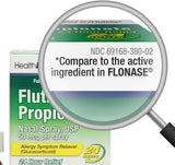 HealthA2Z spray nasal ofrece dosificación precisa para uso diario.