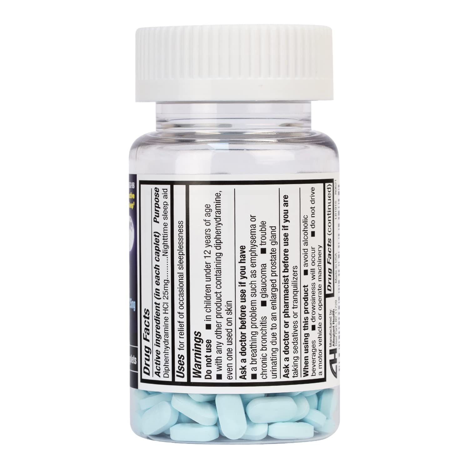 HealthA2Z Opción nocturna para favorecer un sueño suave.