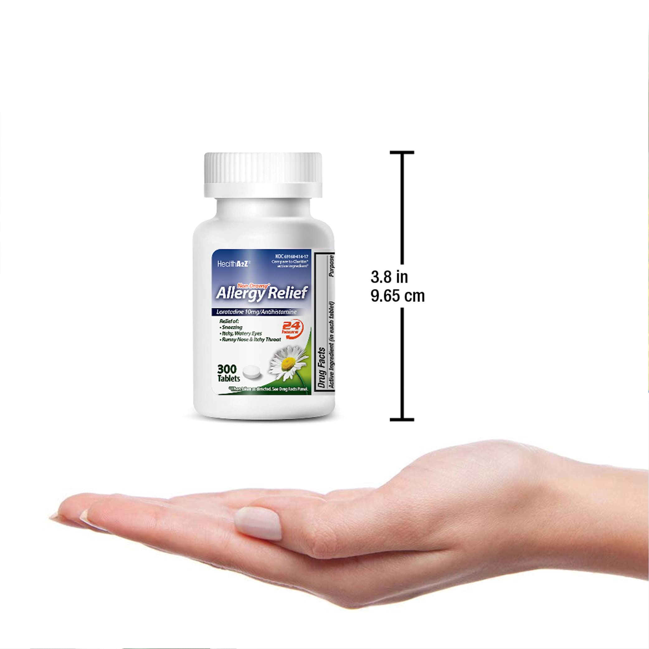 HealthA2Z Protección de síntomas nasales y oculares para alergias