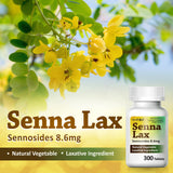 HealthA2Z Senna Laxante: empaque frontal práctico para uso en casa.
