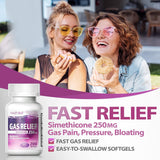 HealthA2Z simeticona empaque práctico: ideal para llevar en la bolsa.
