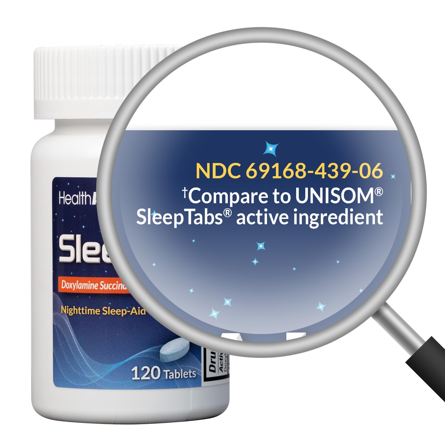 HealthA2Z Sleep Aid: tableta individual para conciliar el sueño